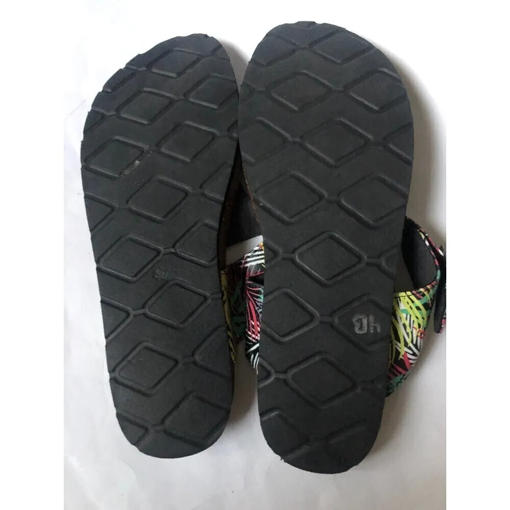 AE Womens Thong Sandal Size 10 tropical print - Image 5