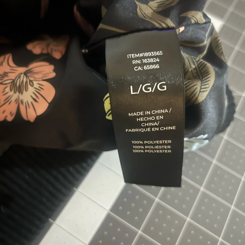 Well Worn  Classic Black Bomber Jacket - Image 7