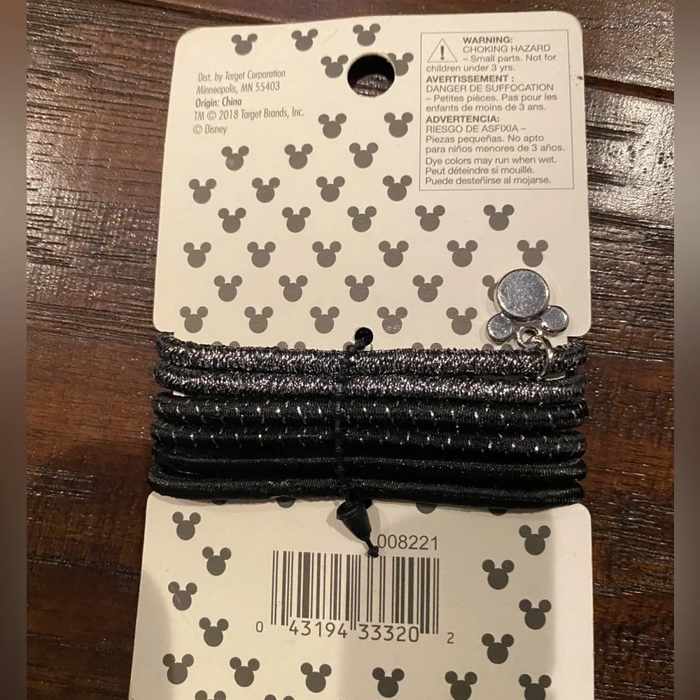 Disney Ponytail Ties with Mickey heads - Image 2
