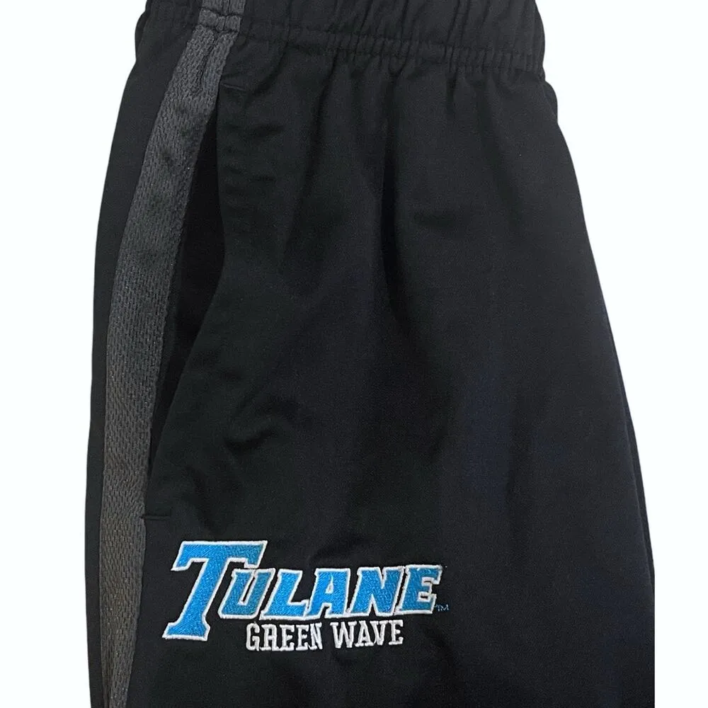 Nike S Tulane Green Wave Team Epic Training Pant Embroidered WarmUp Pockets Mesh - Image 5