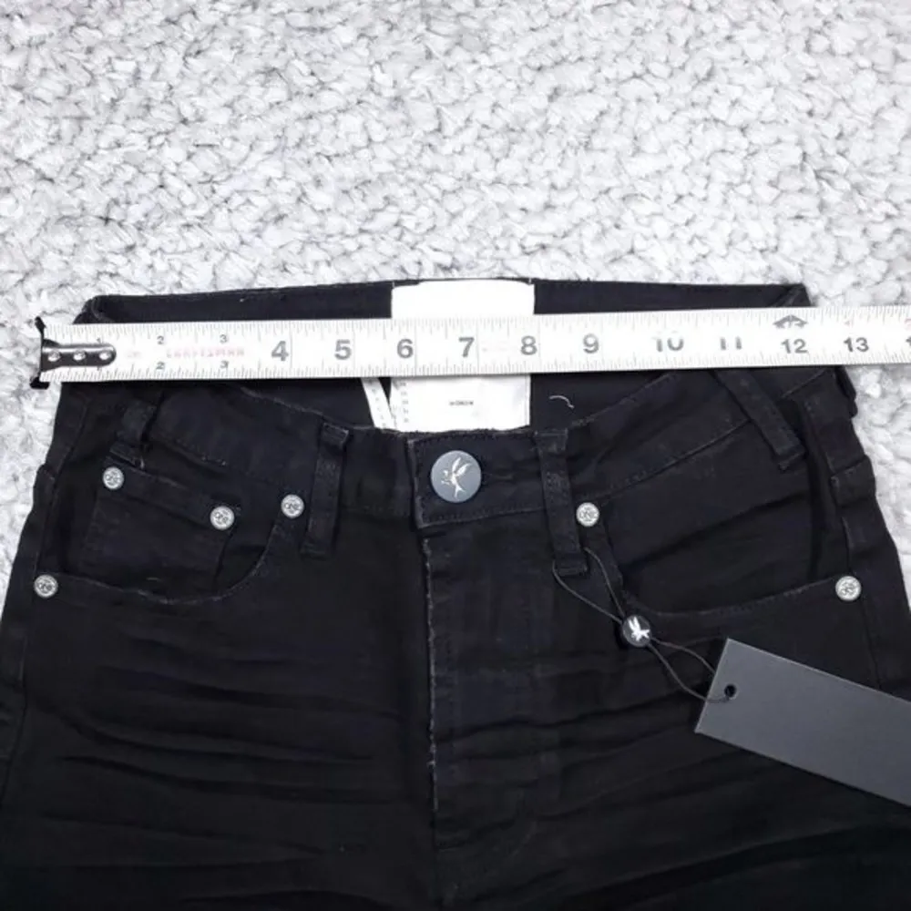 One Teaspoon High Waist Rise Distressed Freebird II Skinny Jeans Women's Size 26 - Image 9