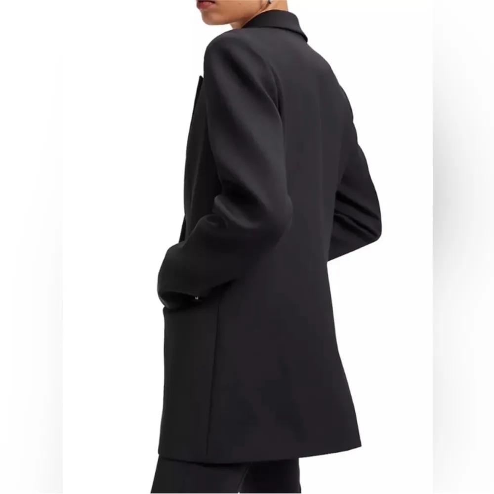 Good American Scuba 2.0 Black Blazer Size 1 Small - Image 3