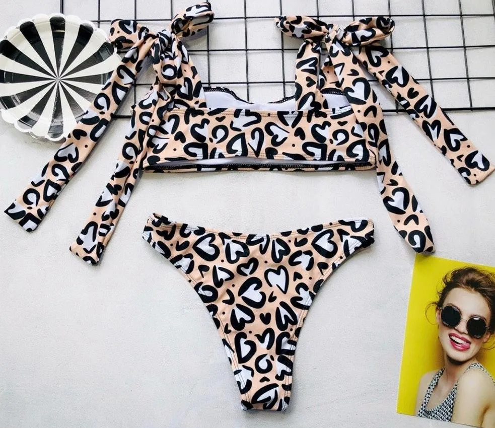 Boutique 2449 ❤️ ❤️ shoulder tie bikini set - Image 4