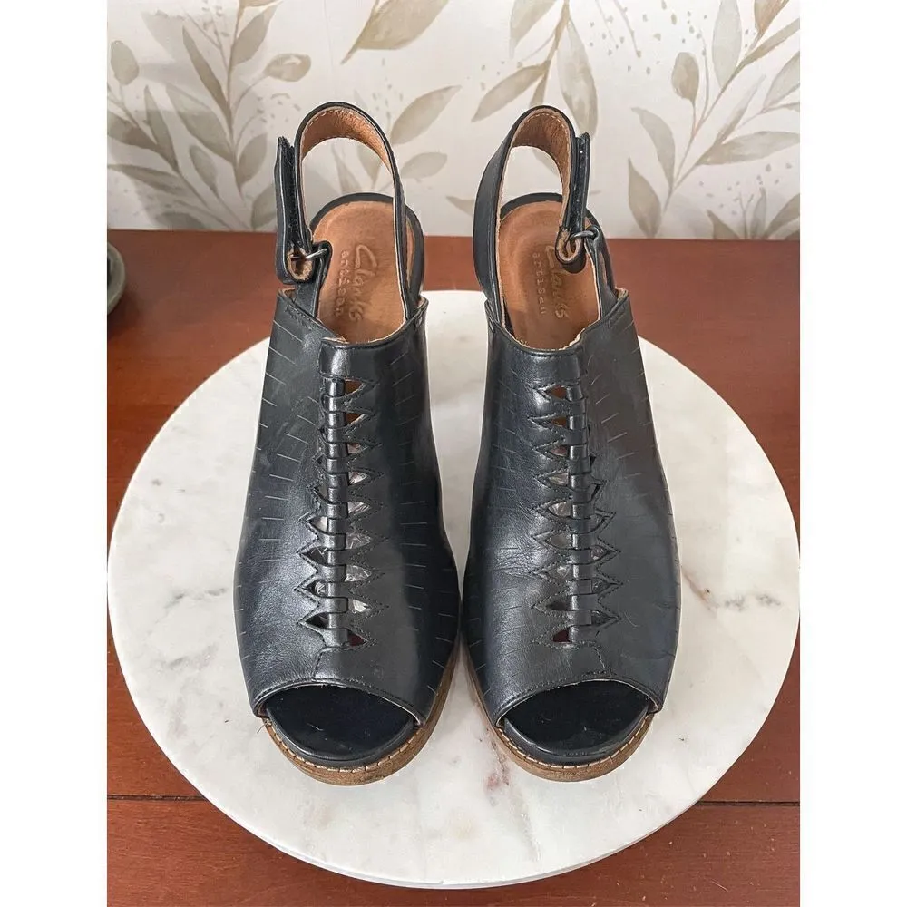 Clarks Slingback Block Heels - Image 2