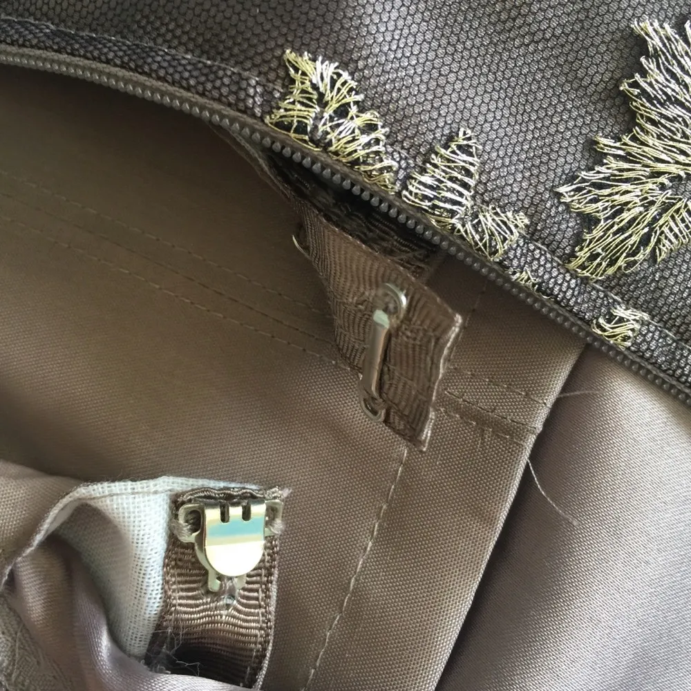 Adrianna Papell ✶ Strapless Lace Sheath Dress ✶ Floral Embroidery ☀︎︎ Metallic 2 - Image 6