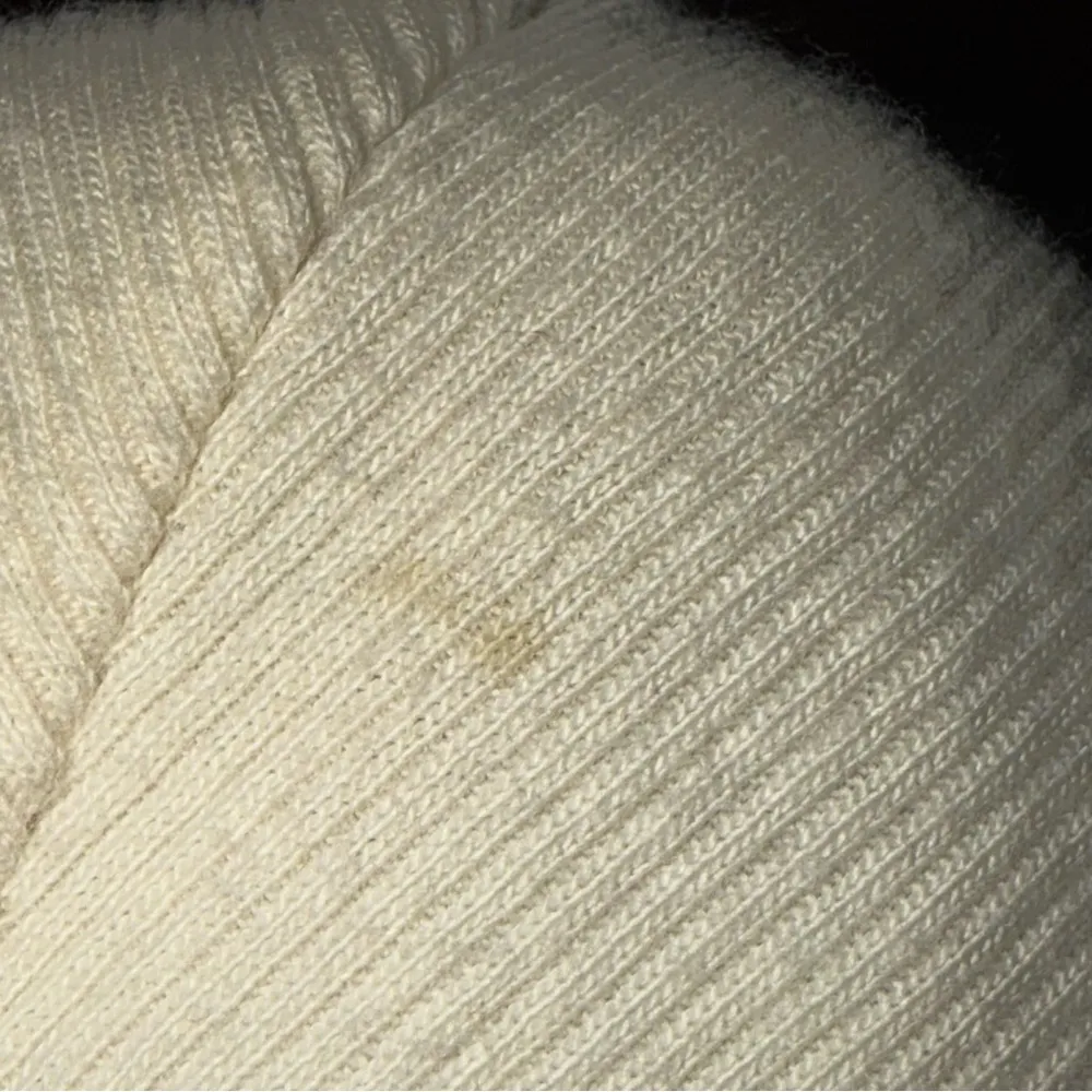 Skims Cotton Jersey Plunge Bralette Ivory Cream XXS - Image 3