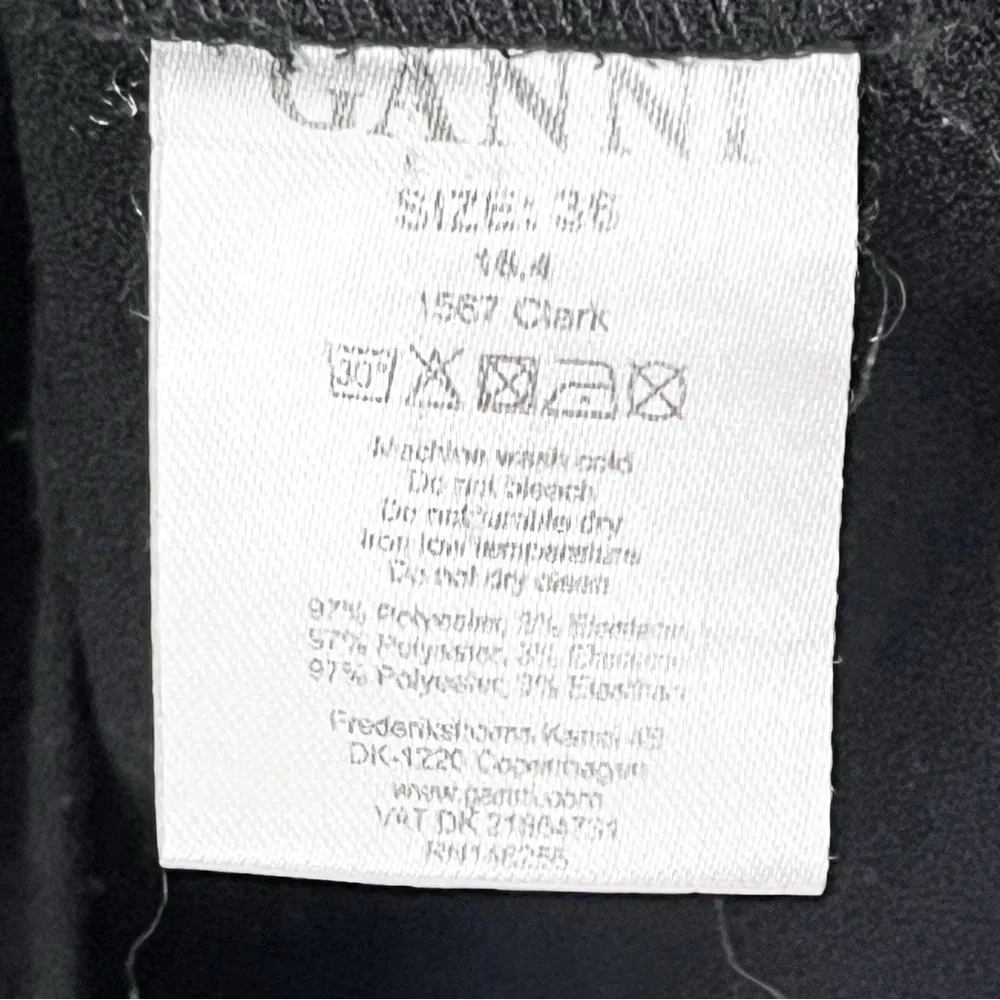 GANNI Clark Classic Black Bell Sleeves Hidden Back Zipper Dress, Size 4 - Image 4