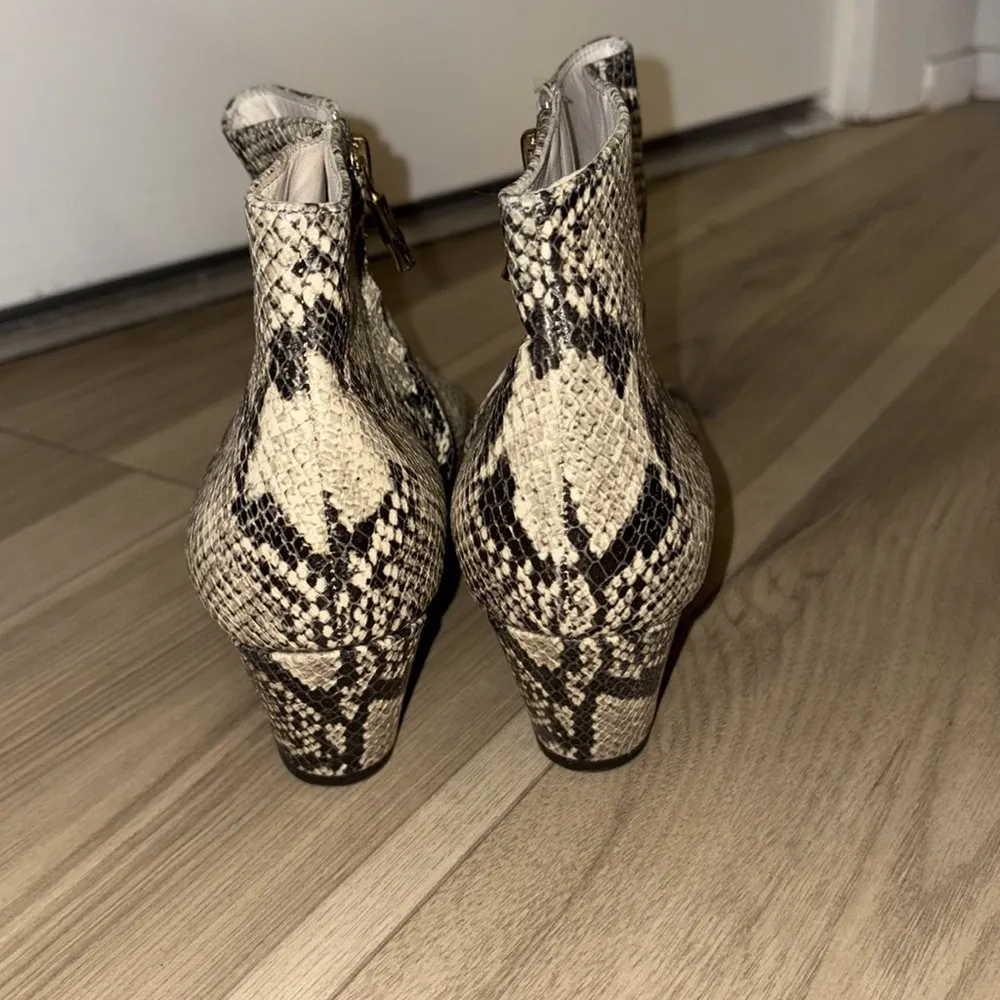 J. McLaughlin  | Tessie Snake Leather Boots - Image 5