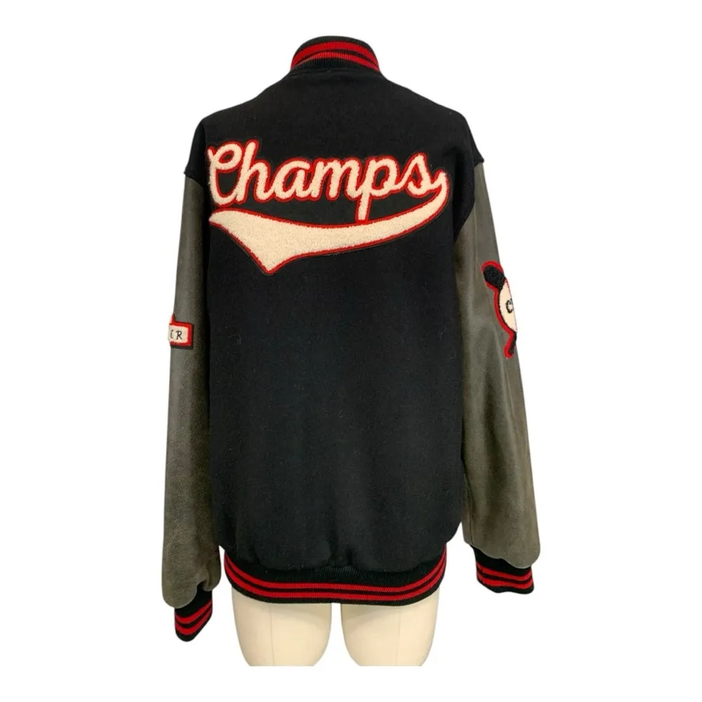LF Varsity Letterman Wool Jacket Size 38 - Image 4