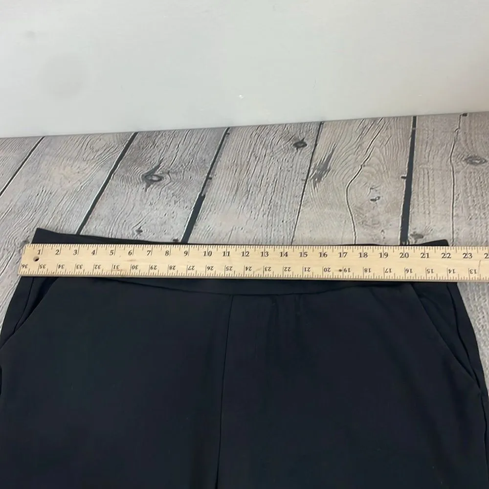 Torrid Pull On Black Dress Pants Capris Straight Leg size 4X - Image 9