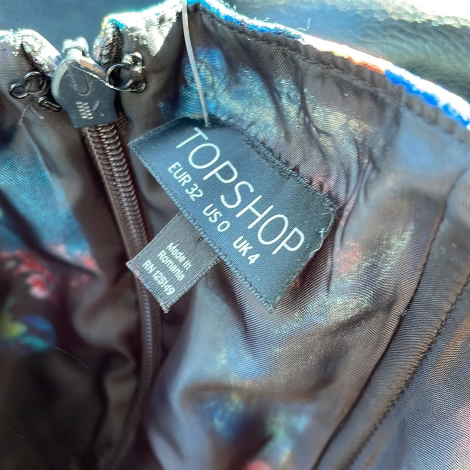 Blogger fav ASOS Floral flare jumpsuit strapless - Image 10