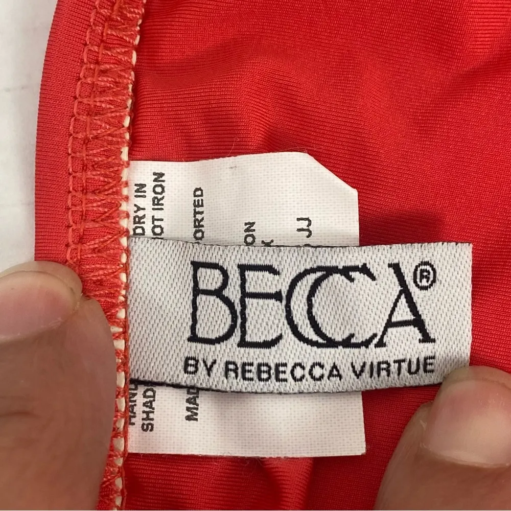 becca by rebecca virtue swimwear Bottom Red Size Large - Image 6