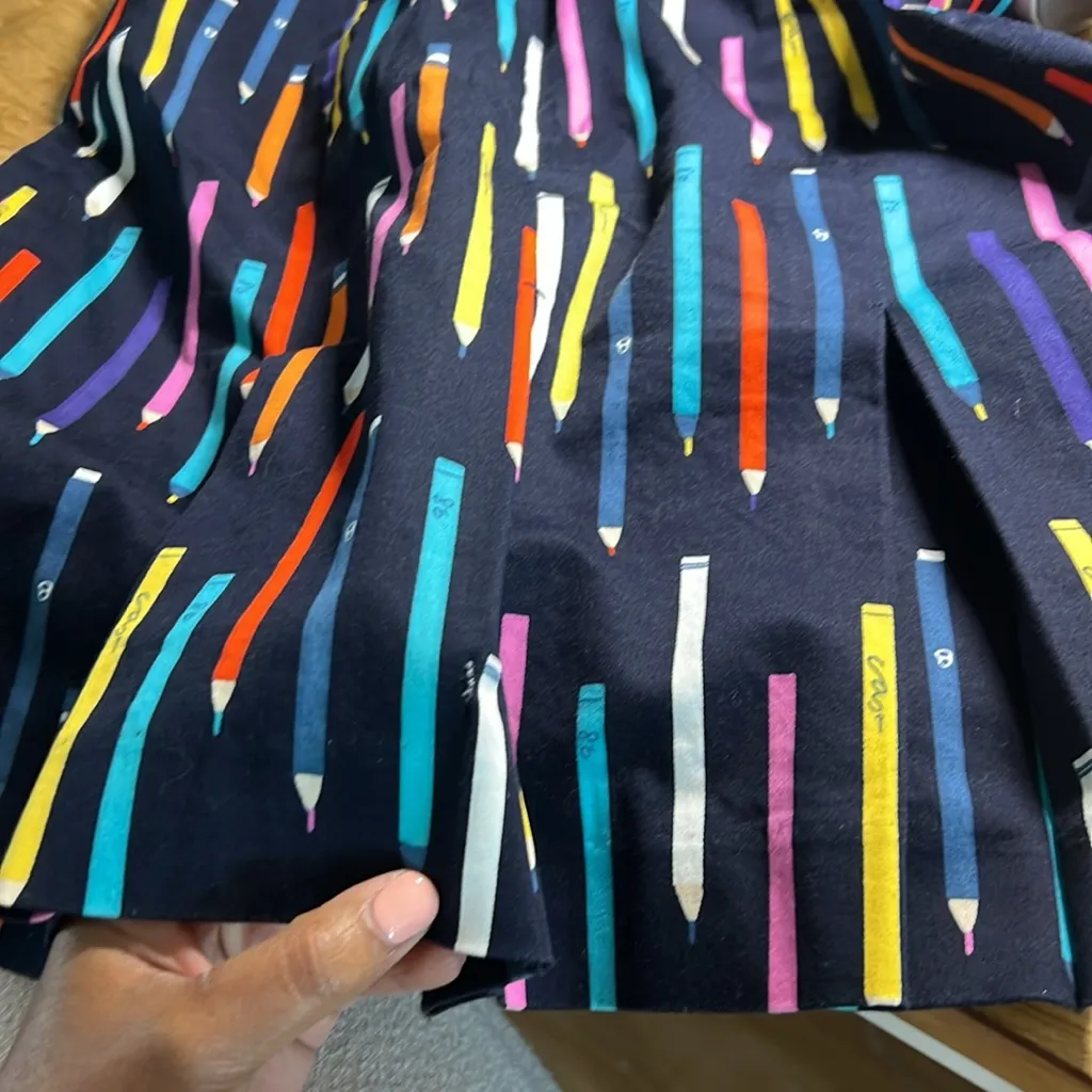 Anthropologie Elevenses Archival Collection No. 2 Pencil Skirt‎ Novelty Print - Image 12