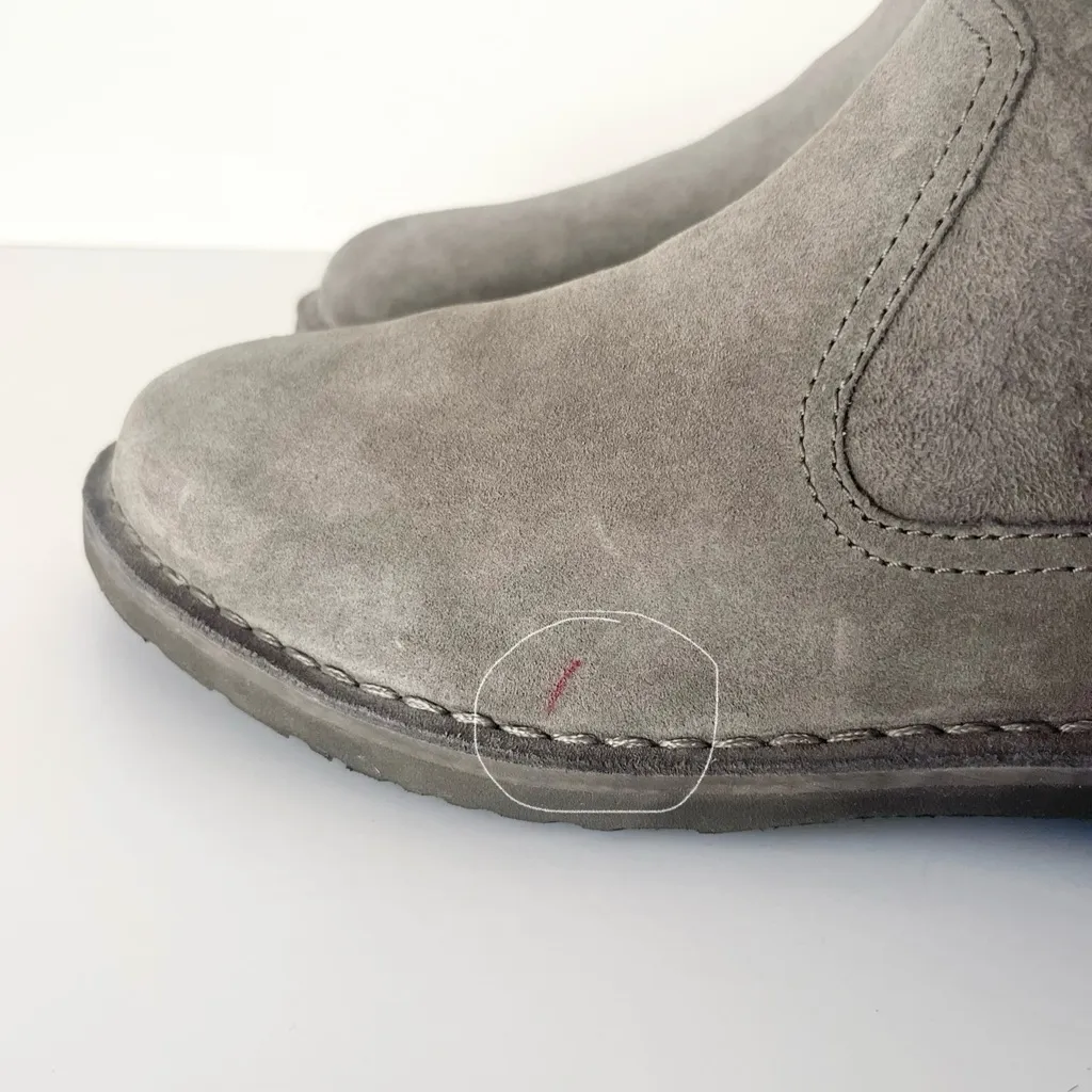 UGG Naiyah Suede fur lined Ankle Boots grey 9 - Image 13