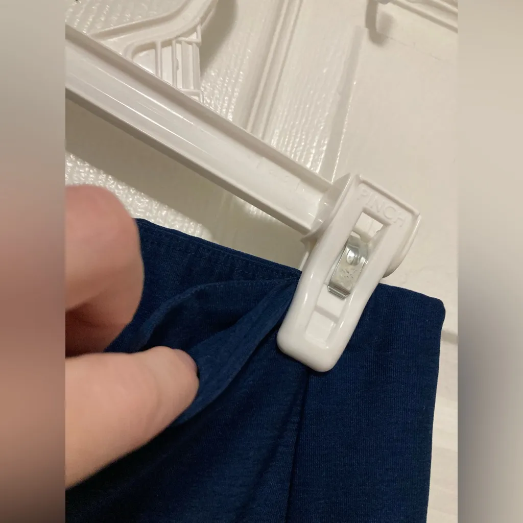 Champion Heather Navy Blue Lattice Detail Leggings - Image 5