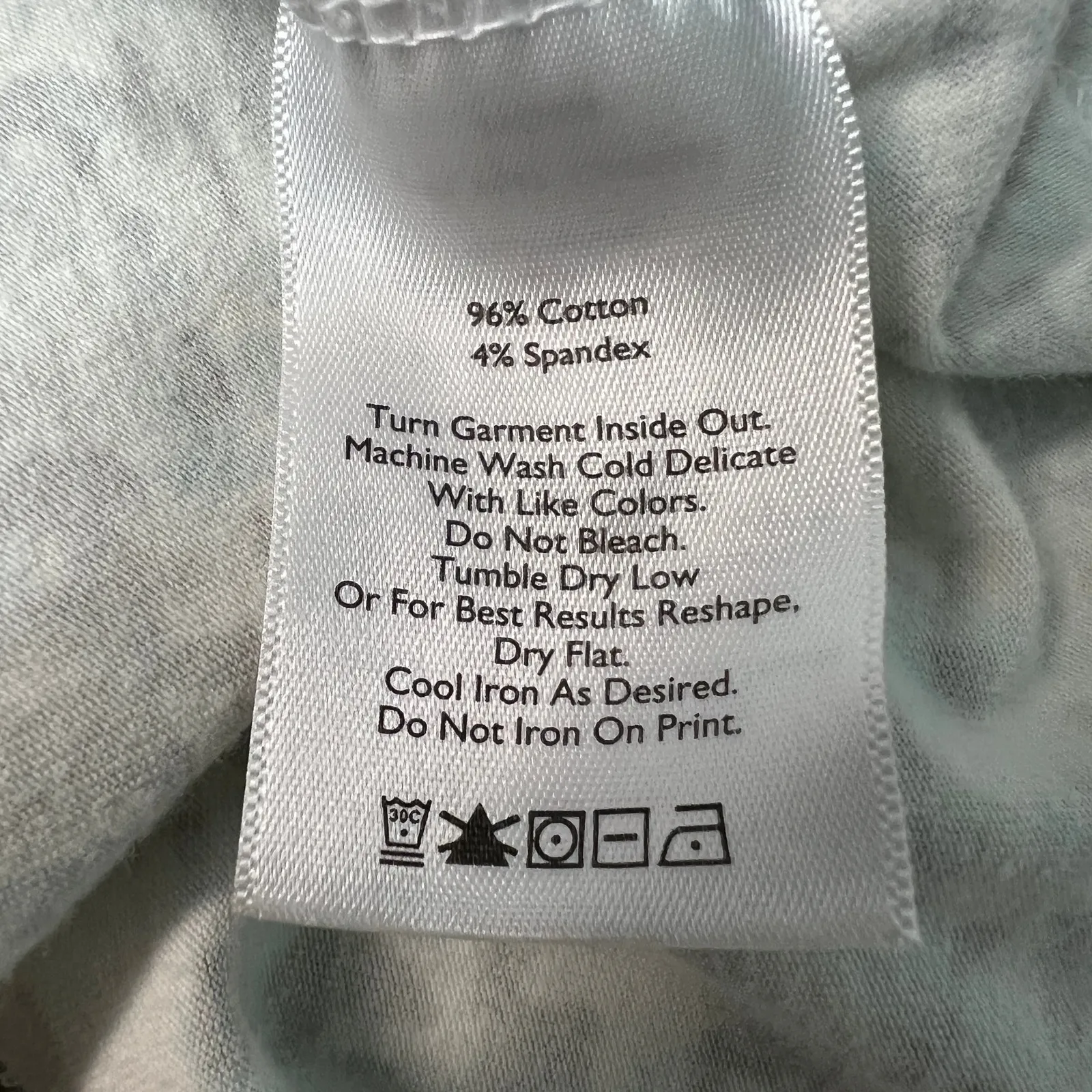 Eddie Bauer Babydoll Top Womens 2XL Cross Over Neck Cotton Stretch Workwear - Image 9