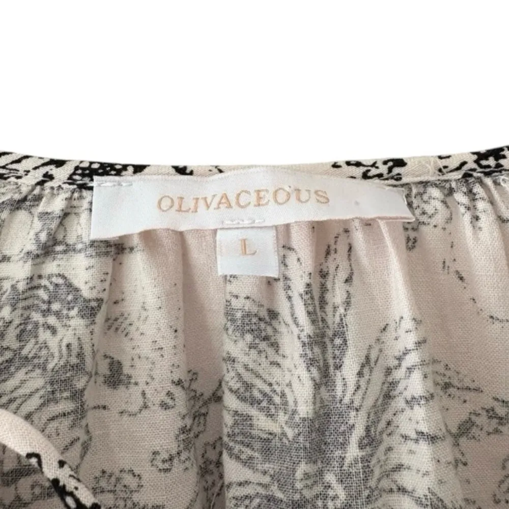 Olivaceous Toile Puff Sleeve Mini Dress - Image 5