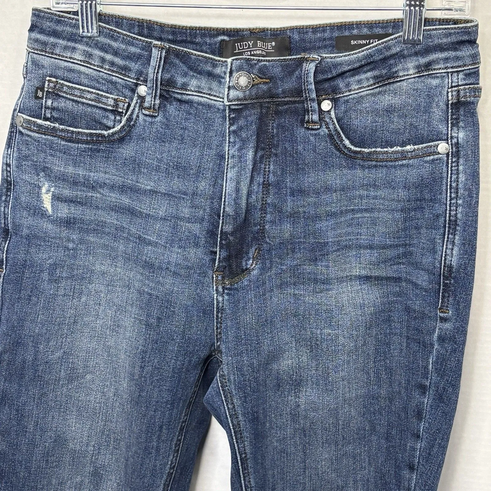 Judy Blue Women’s Jeans Distressed Skinny Fit 11/30 - Image 2