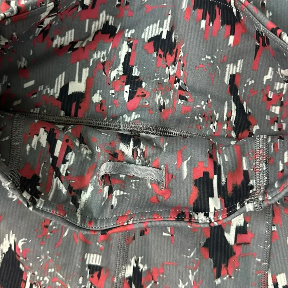 Lululemon Fast and Free High Rise Tight 25"  
Floral Flux Multi Size 2 Grey Multi - Image 7