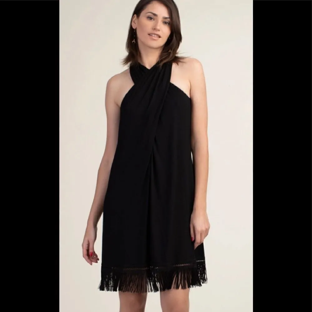 New. Trina Turk halter fringe dress. - Image 12