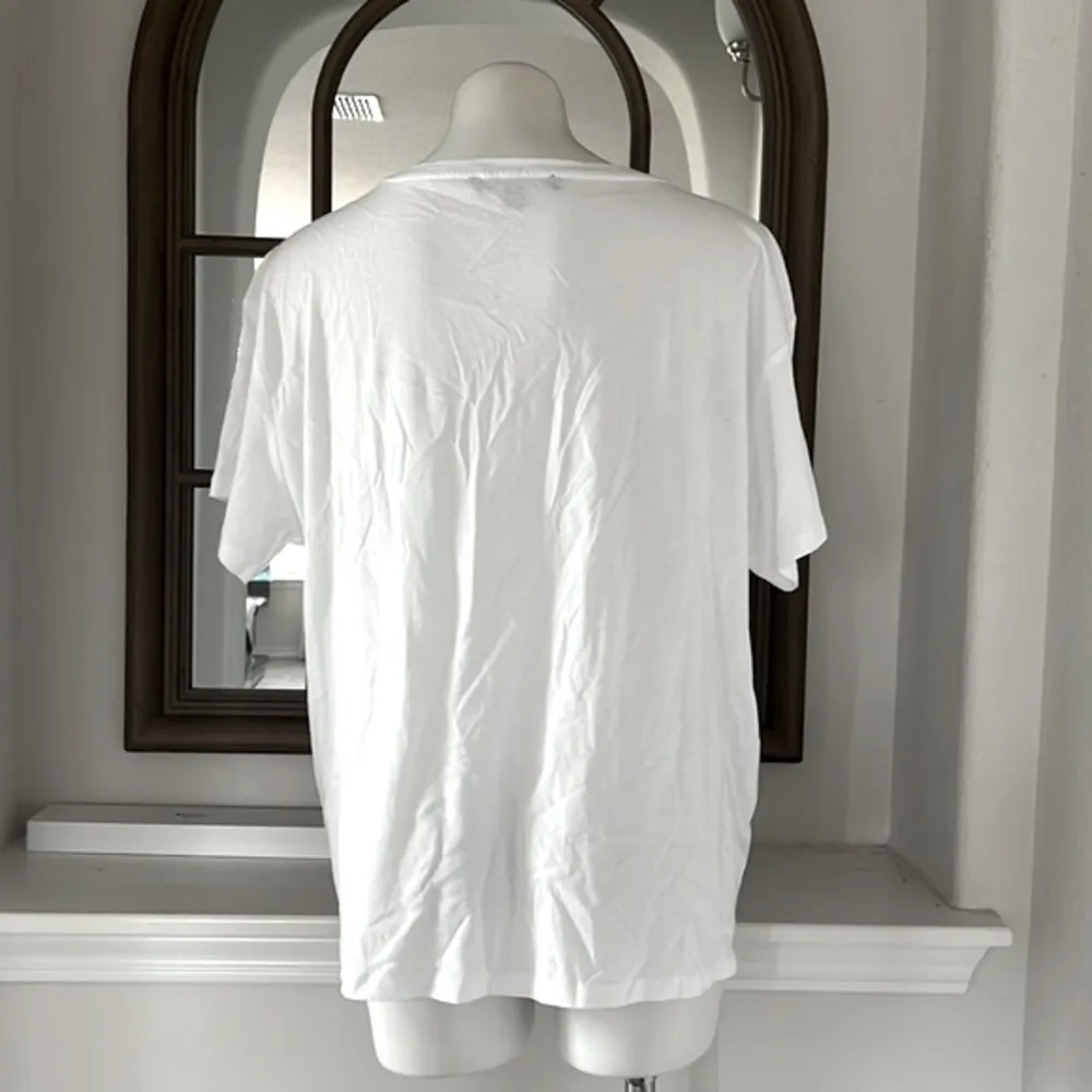 NEW Tommy Hilfiger Signature Heart-Graphic T-Shirt in White Size XXL New w/o Tag - Image 4