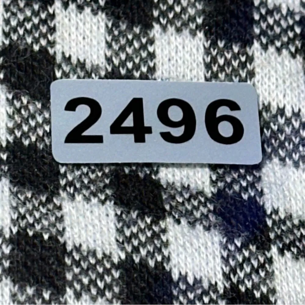 Anthropologie Women’s 0 Black White Checkered Plaid Essential Crop Flare Pants - Image 14