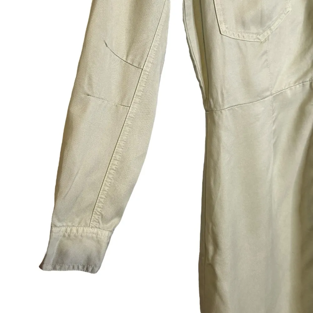 Young‎ Fabulous & Broke YFB Sage Green 100% Tencel Shirt Dress Womens S NWT Boho - Image 4