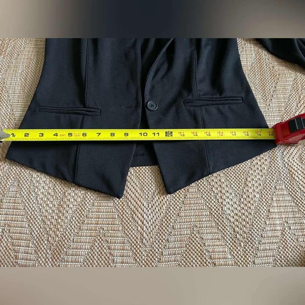 Stoosh Extraordinary Women's Vintage Black Blazer,Button Closure,Size Small - Image 3