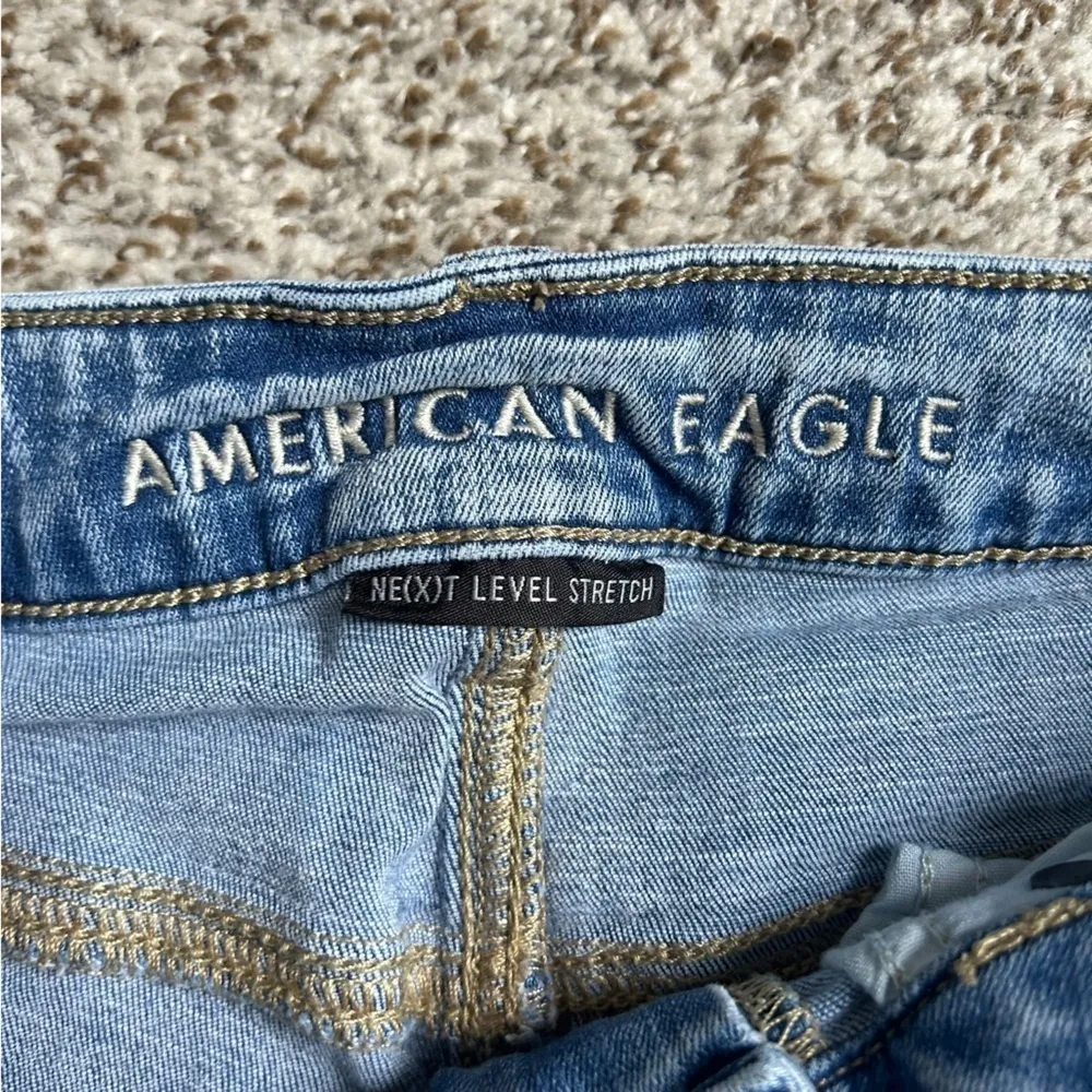 🦋 American Eagle Outfitters Light Wash Denim Shorts Casual Summer Stretch 4 - Image 2