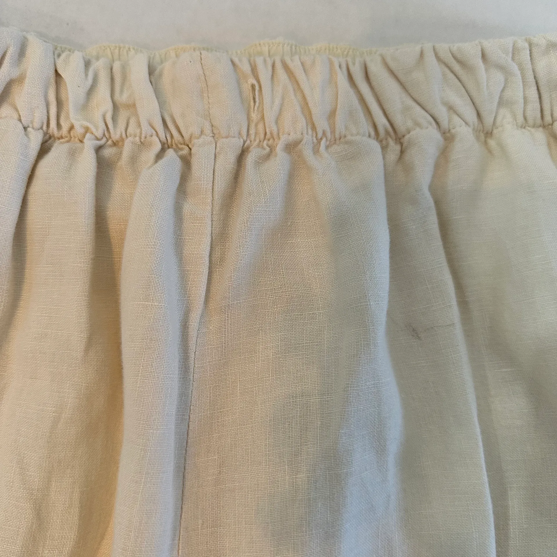 High Rise Pull On Linen Pant - Image 4