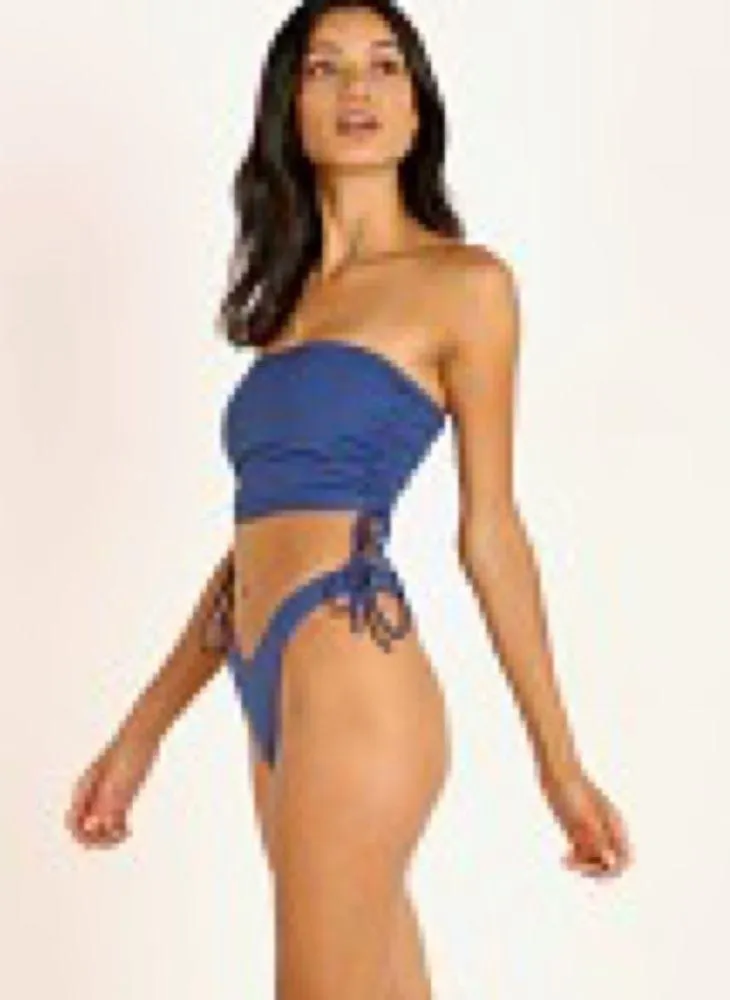 L*Space L Space Kim Tube Bikini Top Indigo Size Medium NWOT Style LSKMT20 - Image 3