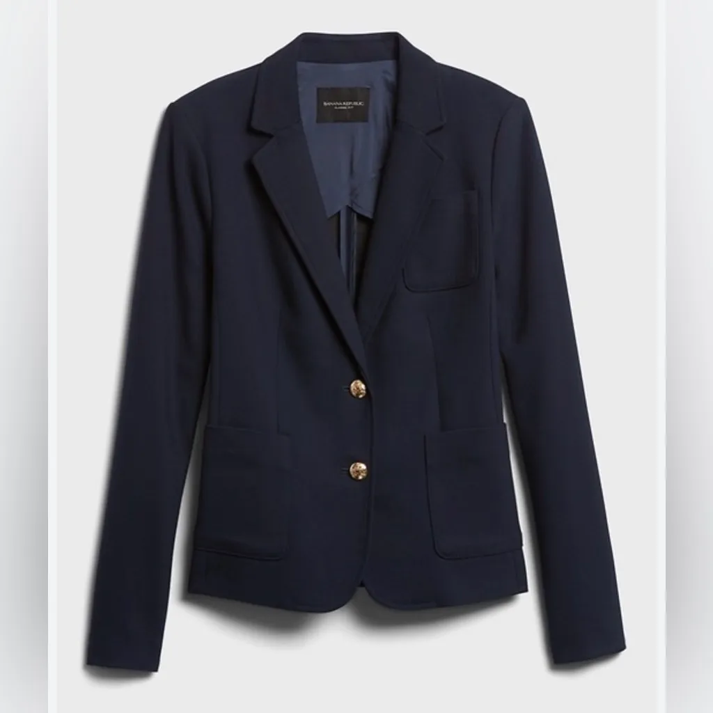 Banana Republic Dark Blue Blazer - Image 2