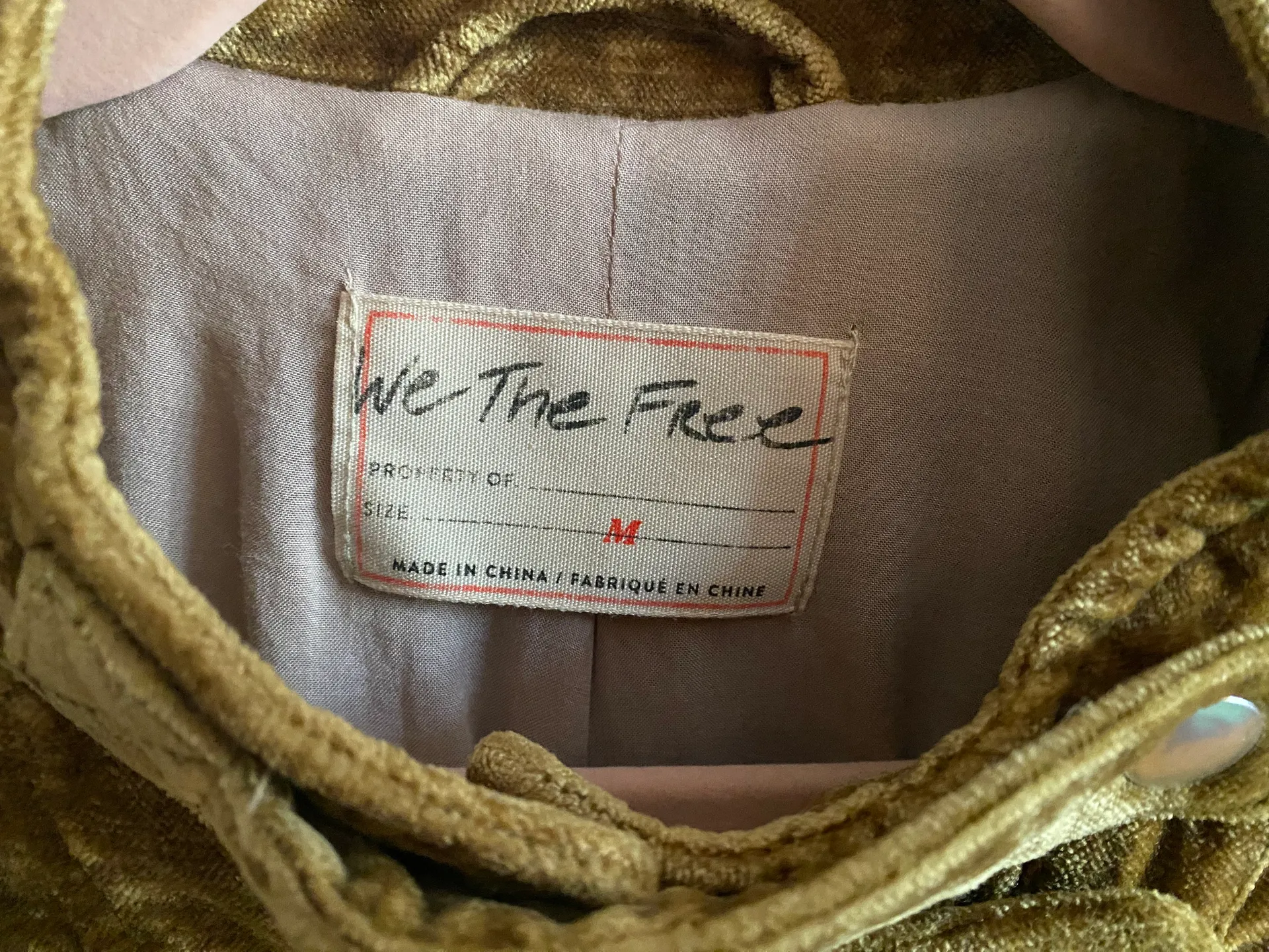 Free People Velvet Jacket - Image 3