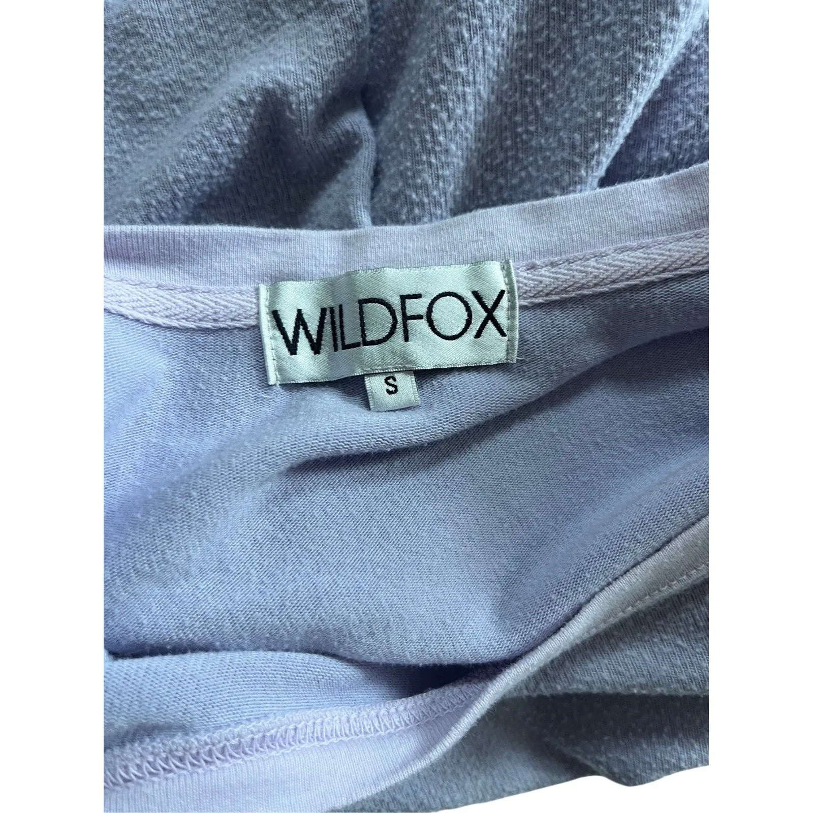 Wildfox Pastel Purple Baggy Beach Jumper  Sweatshirt Small - Image 5
