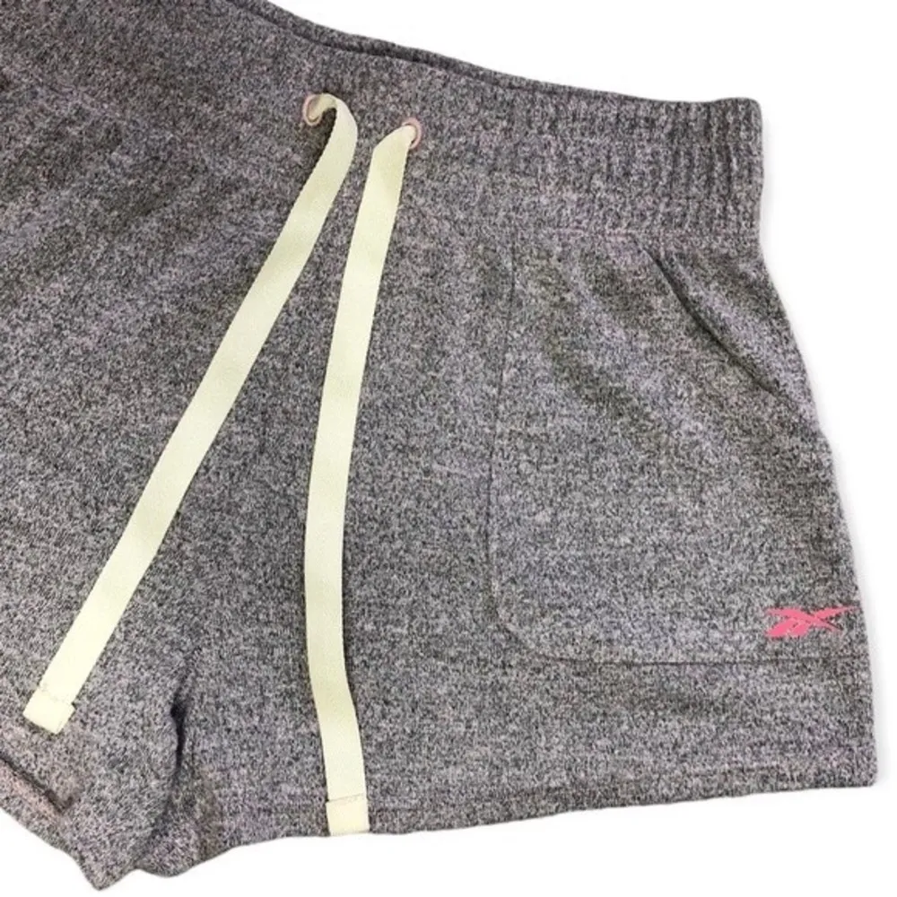 Reebok Women’s Classic French Terry Activewear Shorts in Pink Dogwood - Image 43