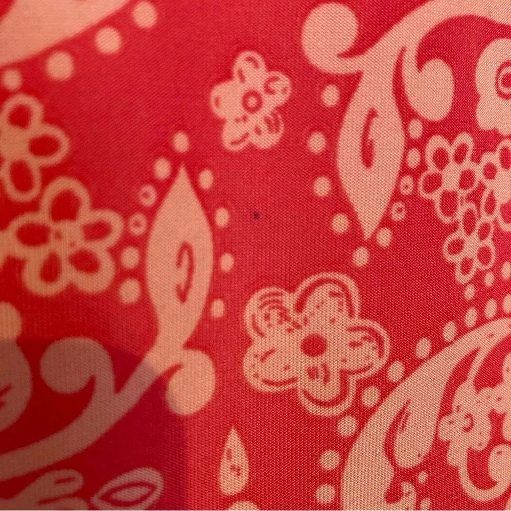 Linea Donatella Soft Lightweight Robe Pink Damask S/M Small Medium - Image 7