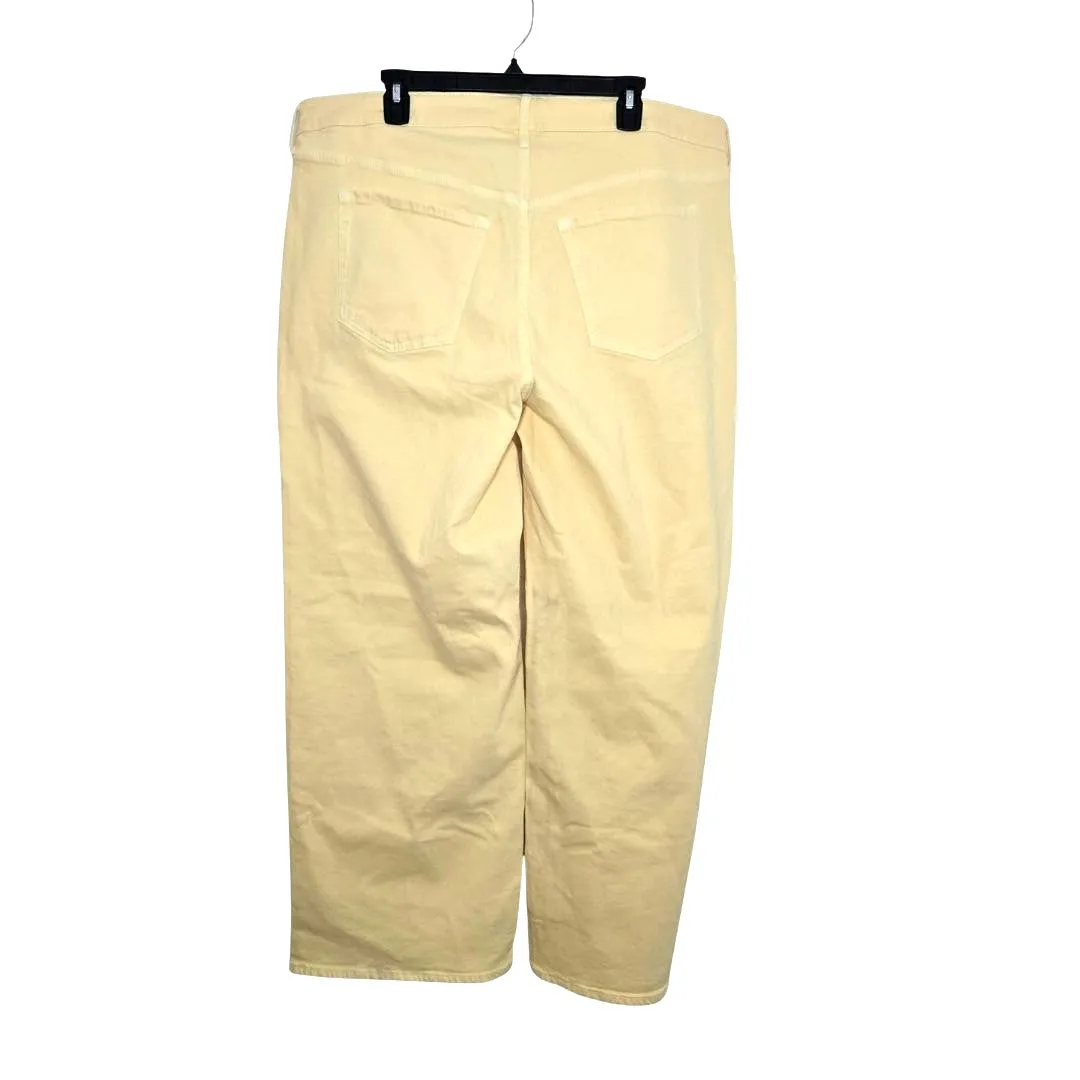 Old Navy Extra High-Rise Sky-Hi Wide Leg Secret-Smooth Pockets Jean Size 20 NWT - Image 2