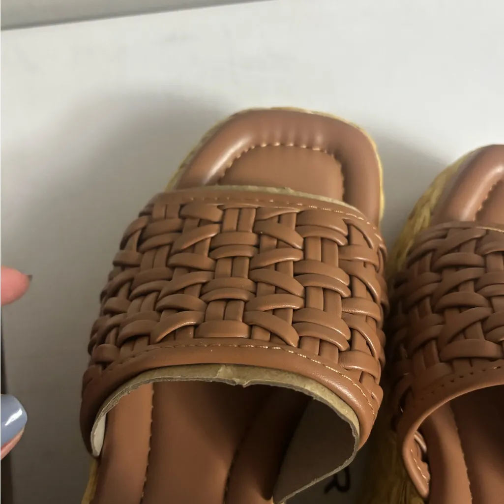 Marc Fisher Women's Godina Espadrille Square Toe Wedge Sandals - Image 7