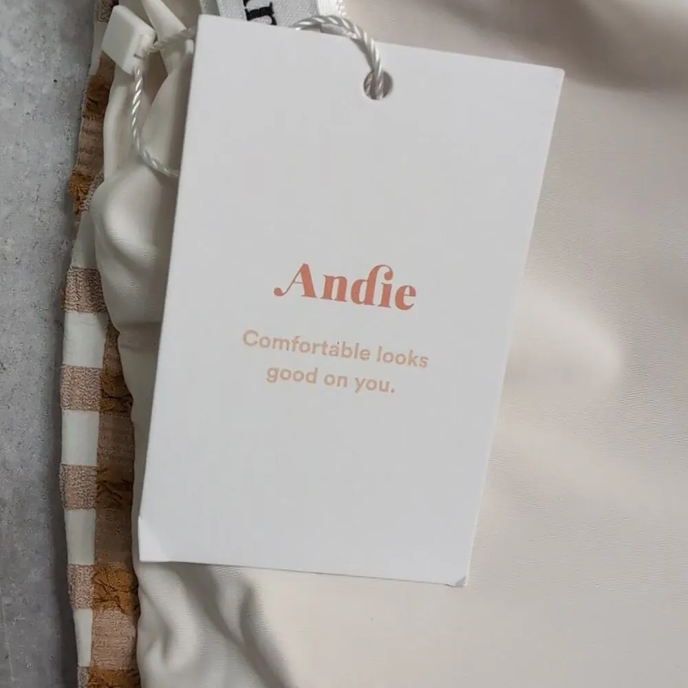 NWT Andie Amor Top Sparrow Gingham Adjustable AT290 Swimsuit Size XL - Image 10