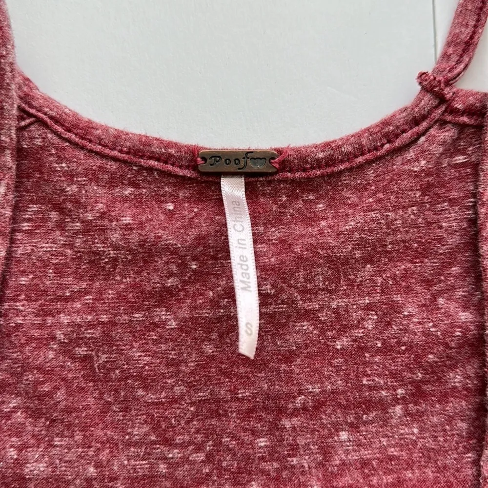 Poof Red T-shirt Sz SM - Image 2