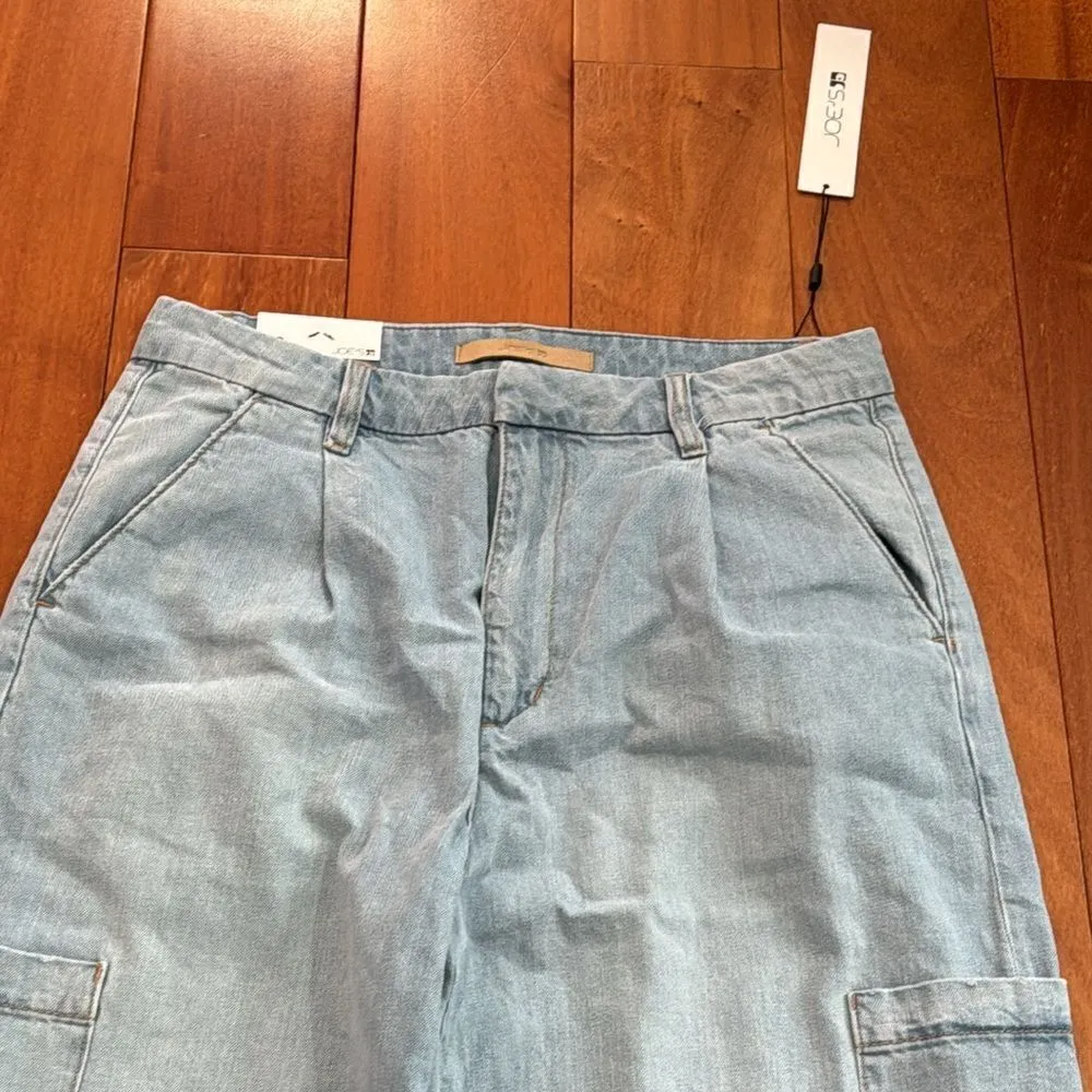 NWT Joe's‎ Women's Jeans The Petra Natural Wide Leg Cargo Jeans size 30 - Image 4