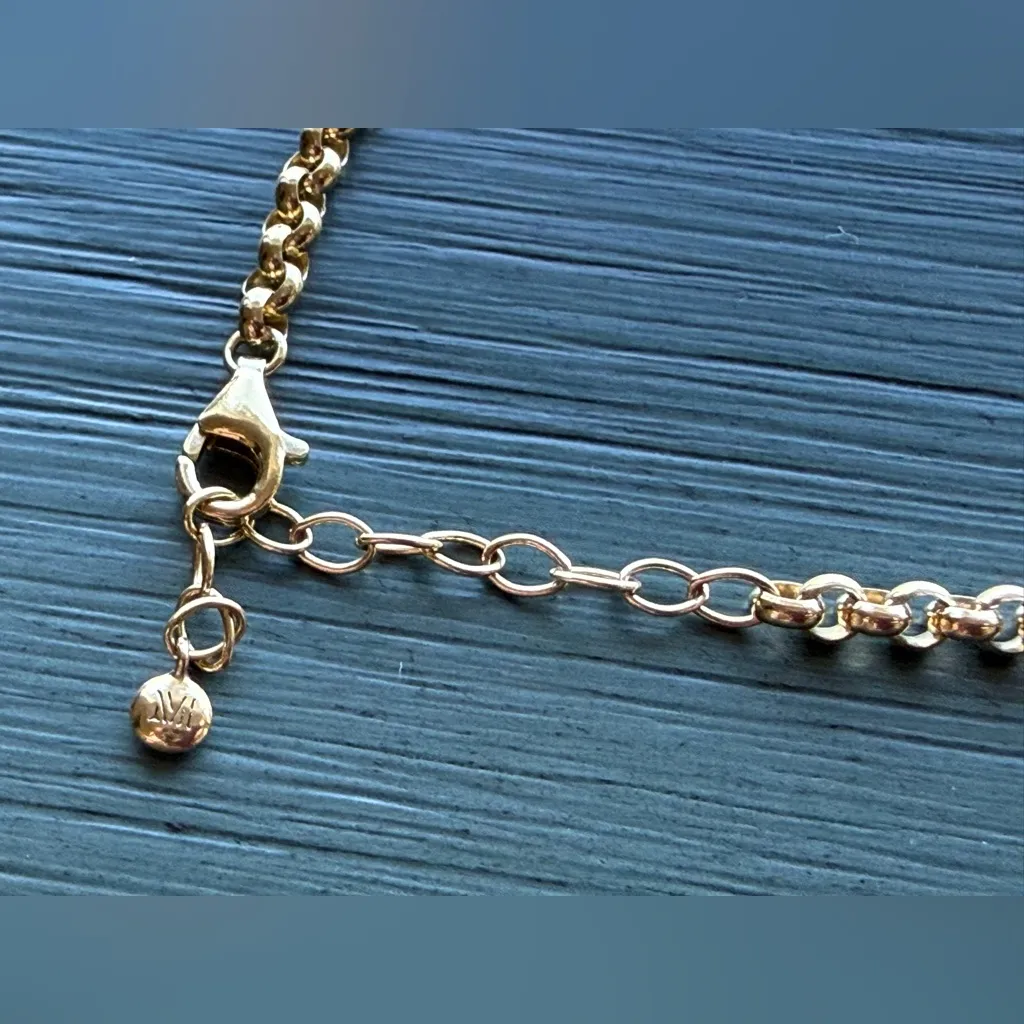 Monica Vinader Biwa Pearl Bracelet Yellow Gold Vermeil - Image 5