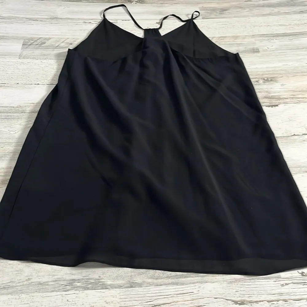 Alice + Olivia Black Racer Back Dress Size L NWT - Image 4