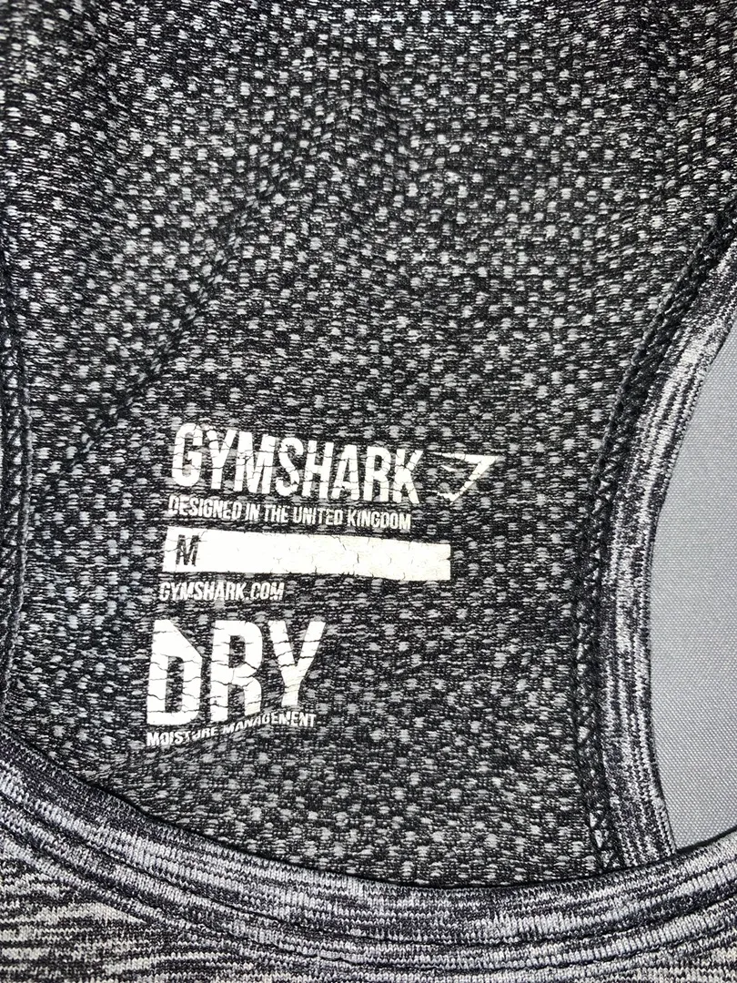 Gymshark Gray Workout Tank - Image 7
