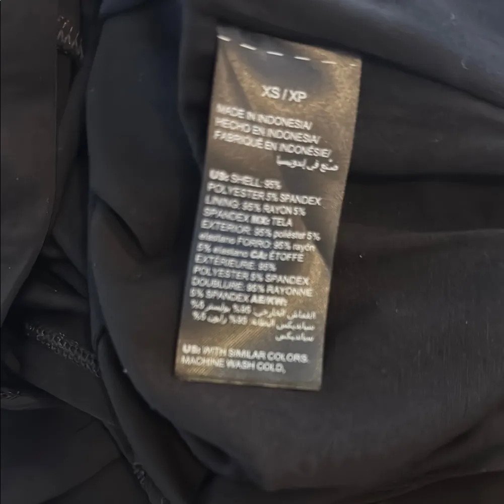 Black Sleeveless Midi Dress with Lace-Up Back - Image 3