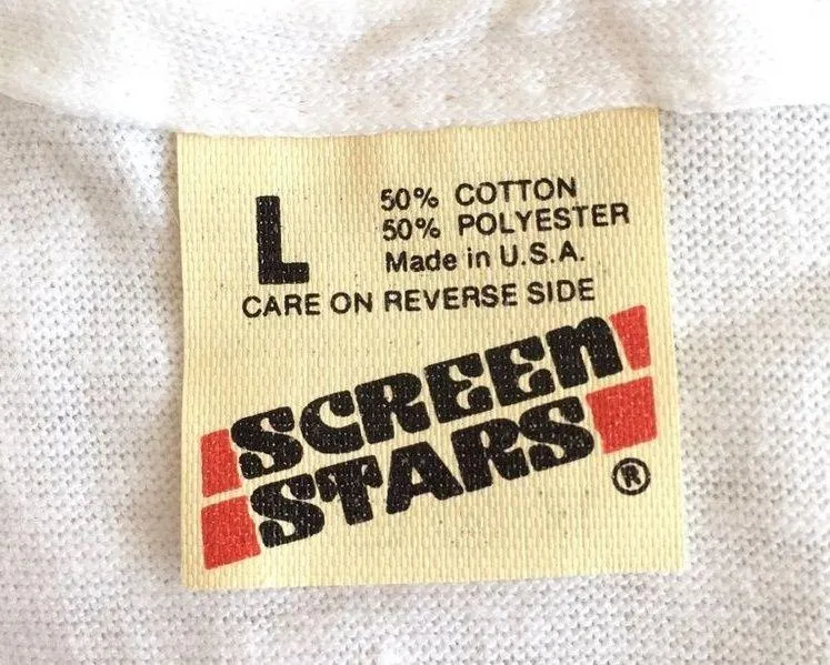 🔃Douwe Egberts Drum Logo Short Sleeve Tee Shirt White Size L - Image 6