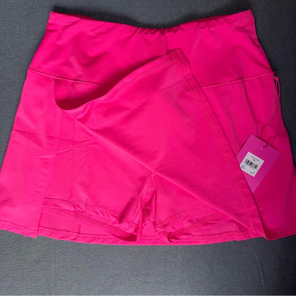 NEW Juicy Couture Hot Pink Women's Skirt Skort size‎ medium - Image 5