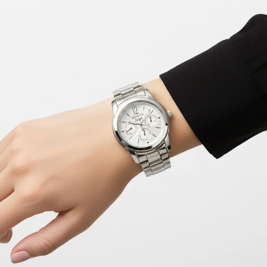 NWT Authentic Invicta Angel Multi-Function Mother of Pearl Dial Women's Watch - Image 1