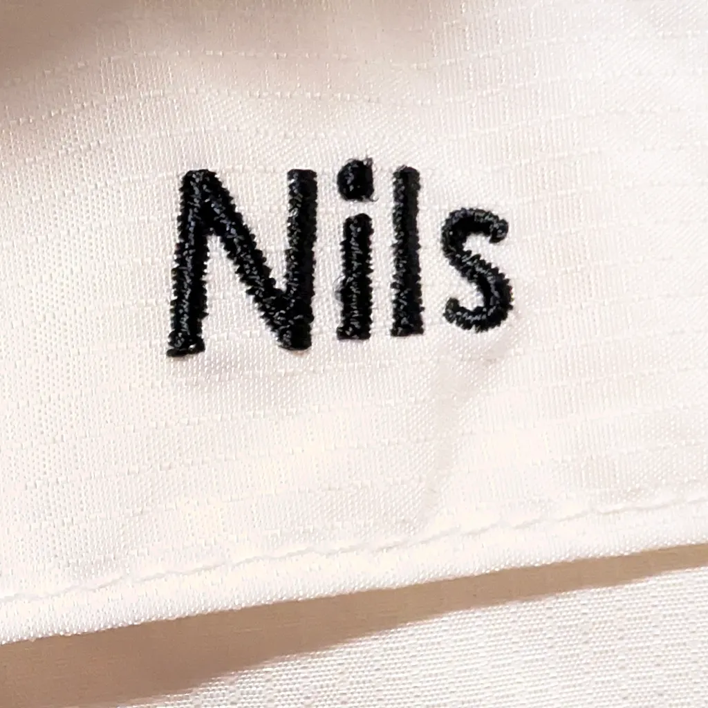 Nils Skiwear Ivory Hooded Anorak Jacket Size 6 Lightweight Windbreaker Casual White - Image 12