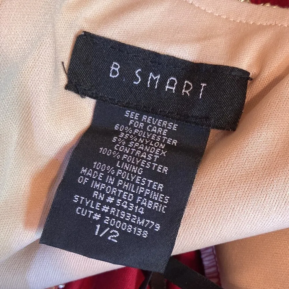 B. Smart Gem Halter High Low Gown Size 1/2 - Image 9